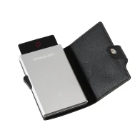 C-Secure Wallet Apfelleder schwarz